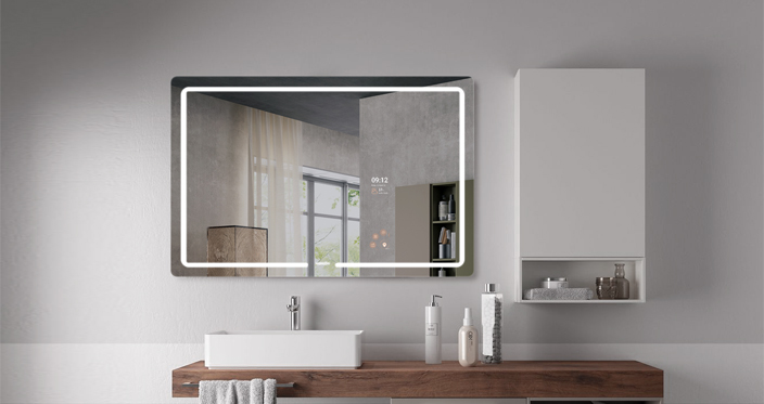 Miroir de salle de bain intelligent