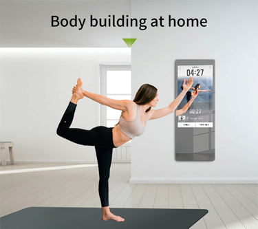 Fonction de la technologie du miroir magique du miroir de fitness