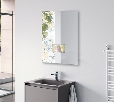 Compteur de peau du miroir intelligent rétroéclairé à LED