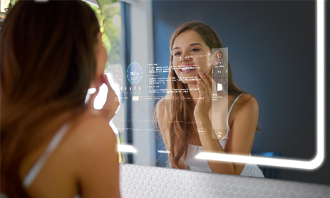 À quoi ressemblera le miroir de salle de bain du futur ?