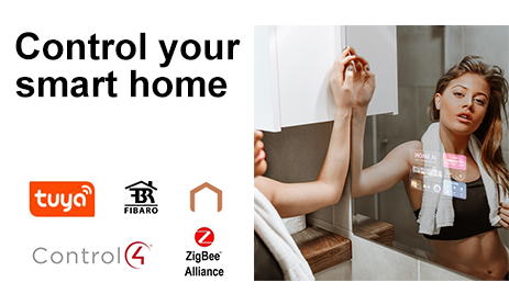 Le miroir intelligent Fitbathmirror prend-il en charge le dispositif Zigbee ?