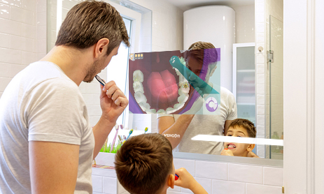 Miroir de salle de bain intelligent Fitbathmirror, le premier choix pour rénover votre salle de bain