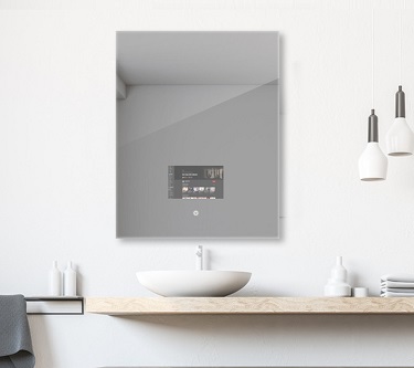 Miroir intelligent rétroéclairé avec système d'exploitation Android 11