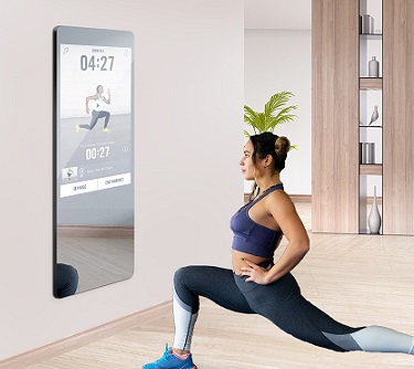 Bienvenue à notre émission en direct sur le miroir de fitness