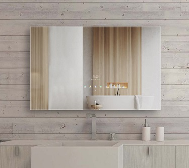 Miroir intelligent rétroéclairé et miroir intelligent LED