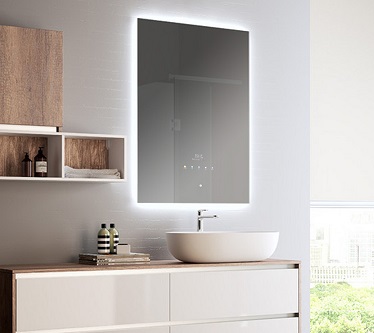 Quelle est la particularité du nouveau miroir de courtoisie à écran tactile intelligent ?