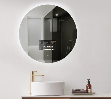 Miroir intelligent rétroéclairé Fitbathmirror VS miroir lumineux traditionnel