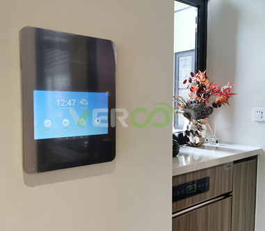 Miroir de sécurité intelligent chinois dans une villa