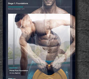 Miroir de fitness avec détection corporelle