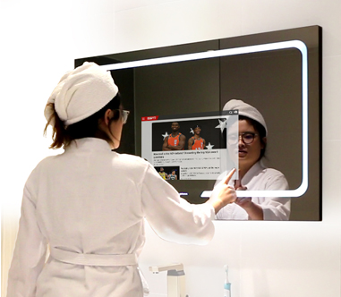 Votre miroir intelligent Fitbathmirror avec applications