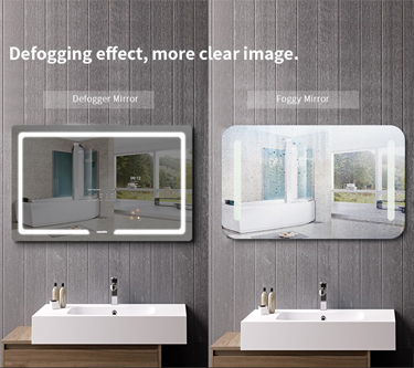 Application de miroir intelligent antibuée à LED pour Android